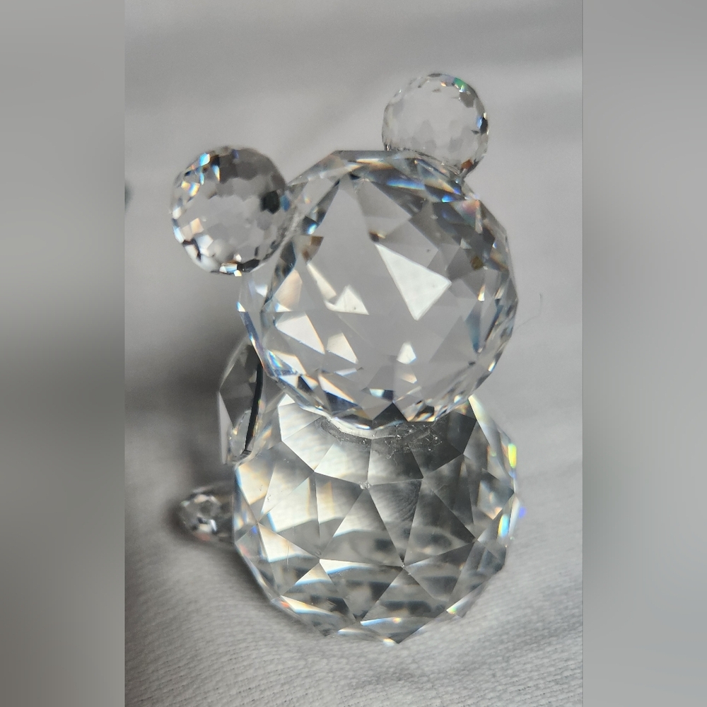 Swarovski Crystal Bear with Black Accents - Picture 10 of 14
